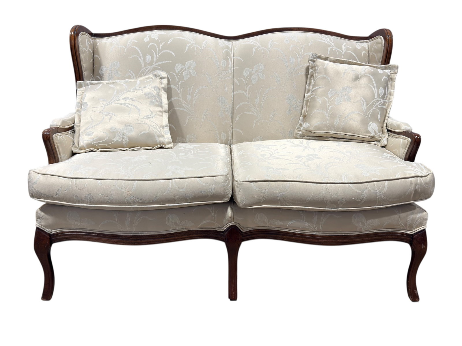 Southern Furniture Co. Upholstered Camelback Loveseat (1 of 12)