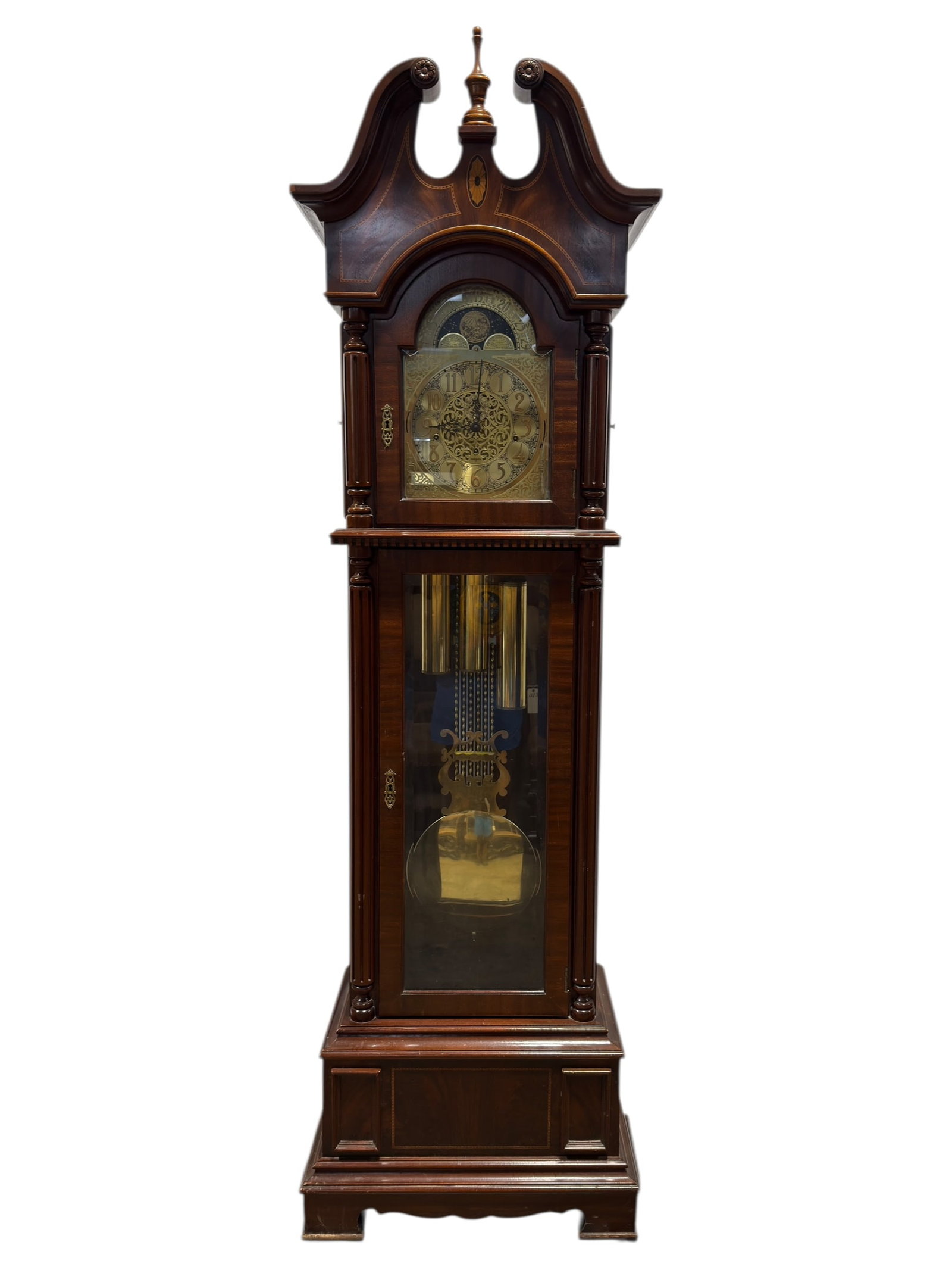 Baldwin Mahogany Grandfather Clock, Model CS930 (1 of 11)