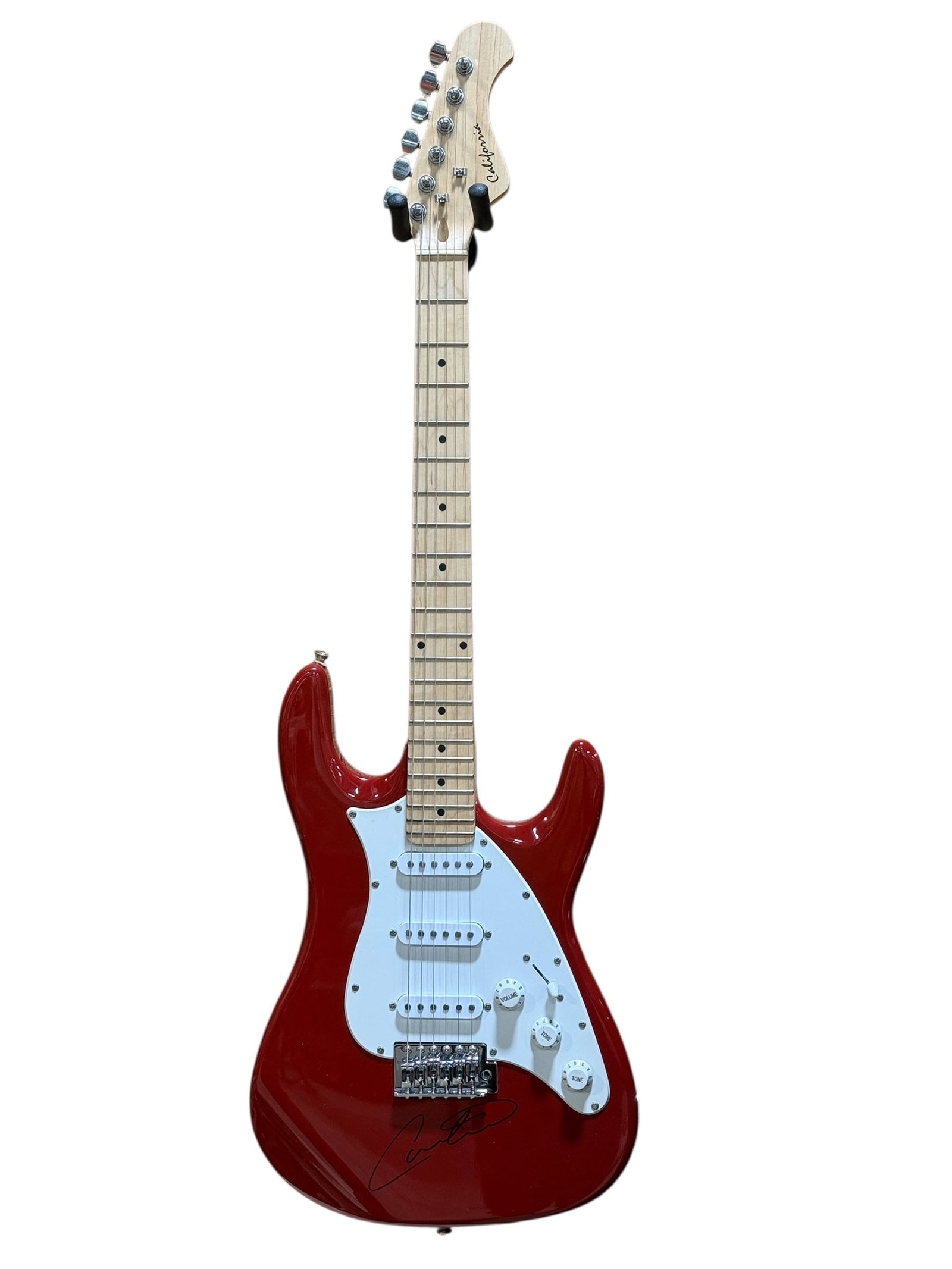Modern California Stratocaster-Style Electric Guitar w/ Signature (1 of 4)