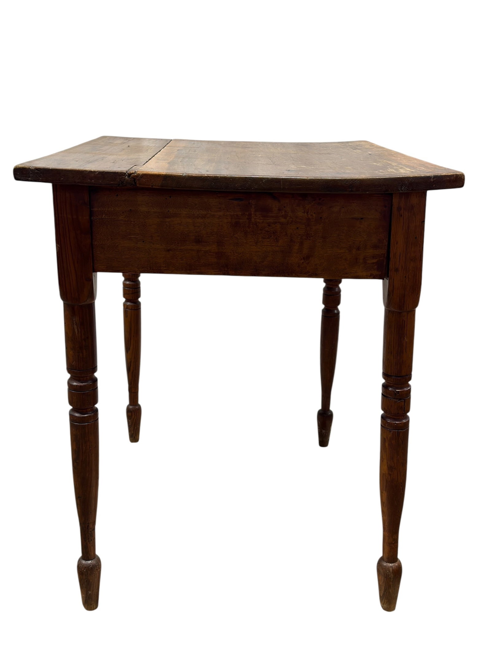 19th Century Primitive Pine Work Table - 7