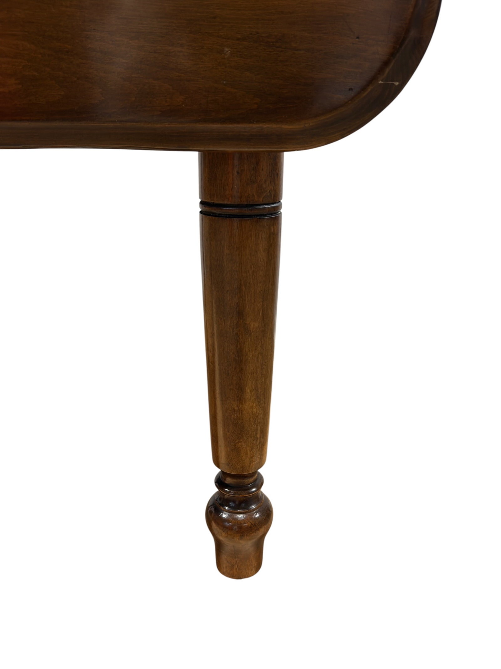 Drop-Leaf Dining Table w/ Turned Legs - 5