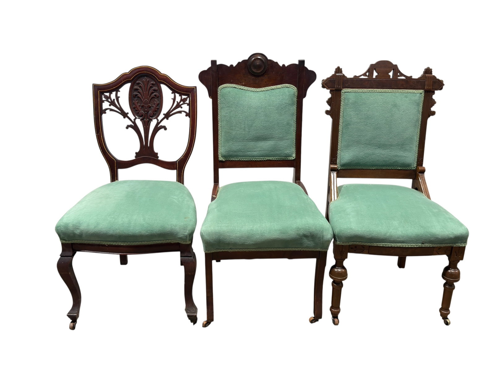 (3) Victorian and Edwardian Side Chairs (1 of 19)