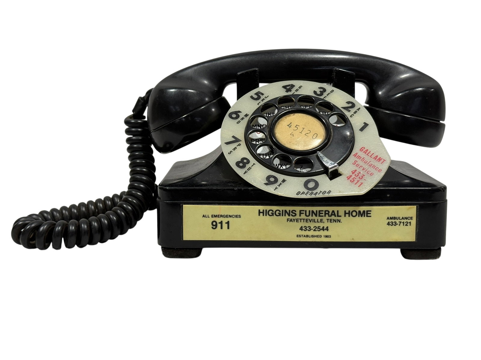 U.S. Army Signal Corps TP-6-A Rotary Field Telephone (1 of 8)