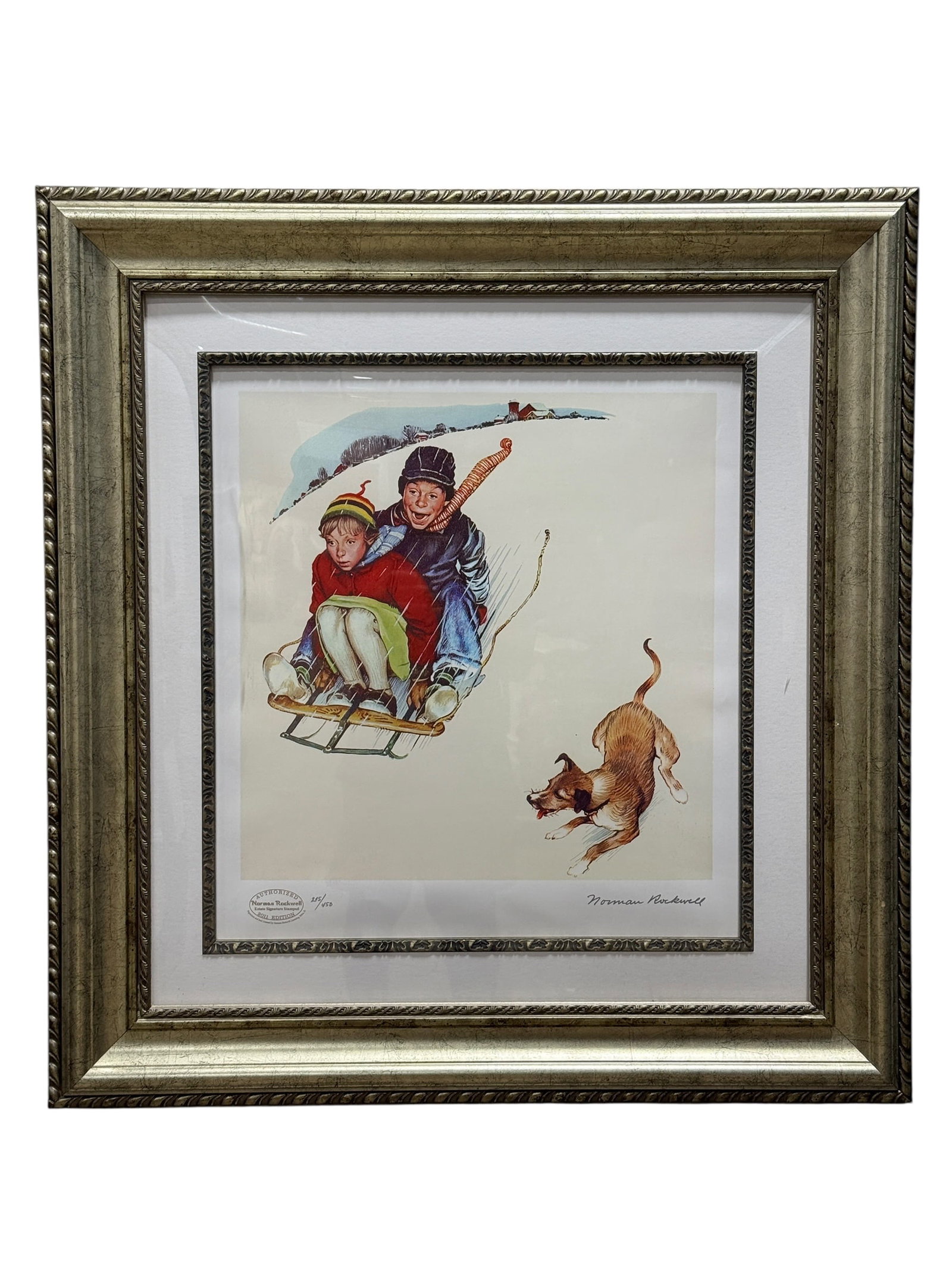 Norman Rockwell Estate Signature Stamped Limited Edition Print, 2011 (1 of 5)