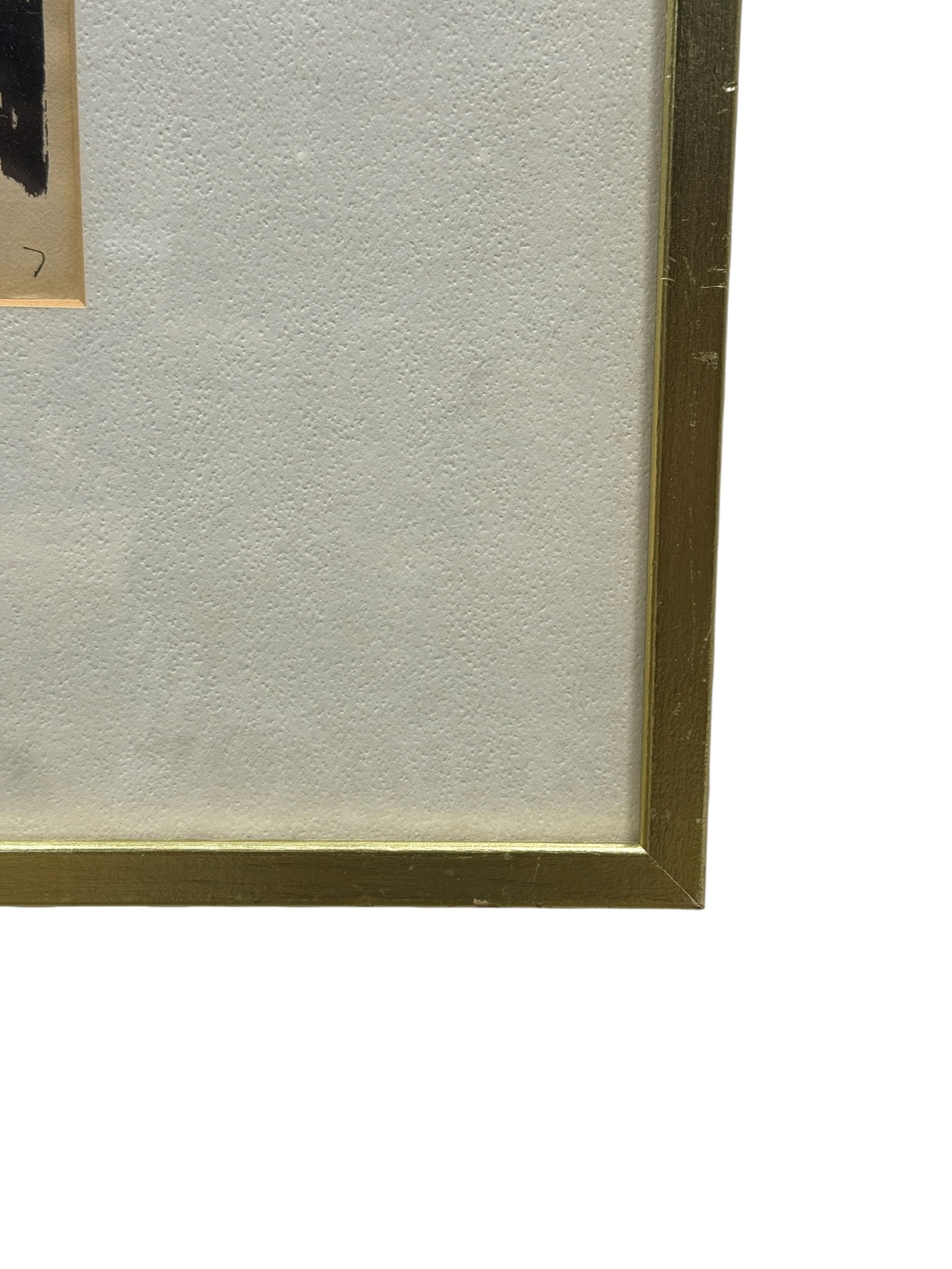 Signed Abstract Ink Composition by Coleman, Dated 1967 - 4