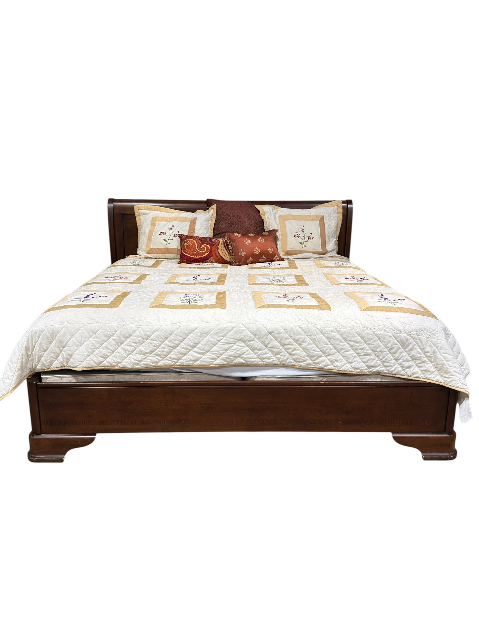 Hooker Furniture King Size Sleigh Bed (1 of 6)