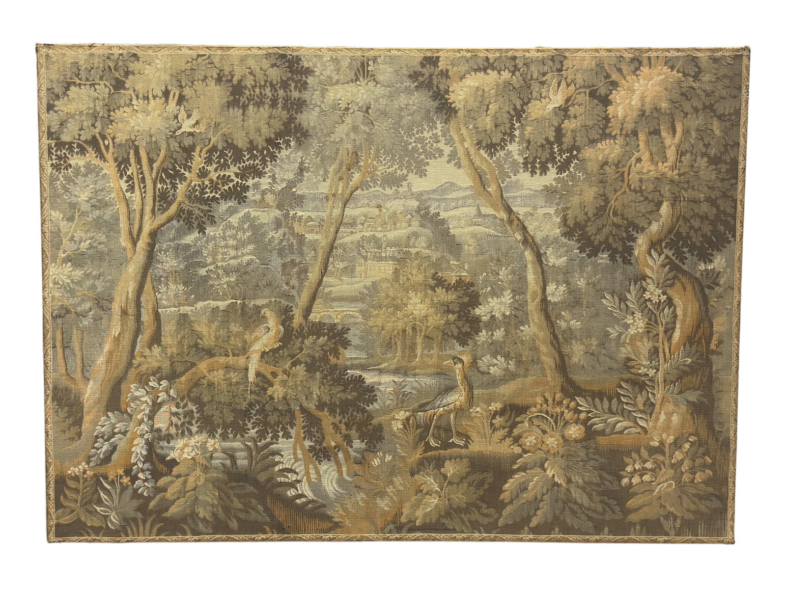 20th Century Large Needlepoint Landscape Tapestry (1 of 11)