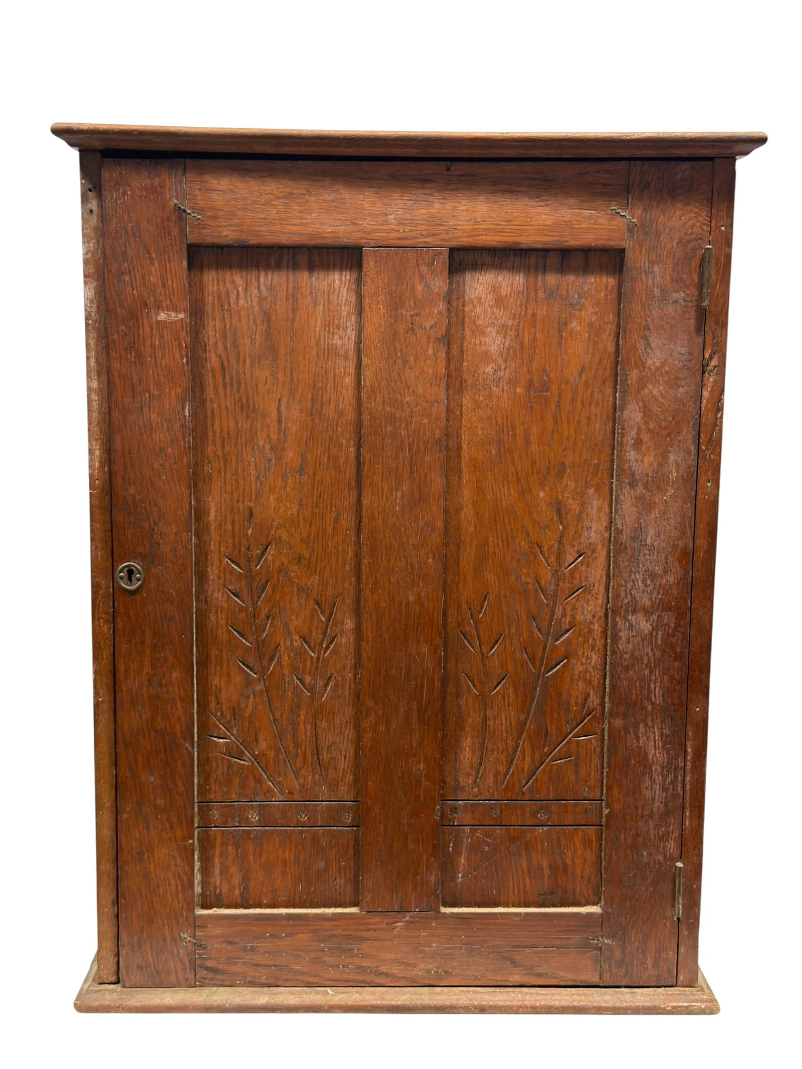 Early 1900s Railroad Station Master’s Oak Document Cabinet (1 of 10)