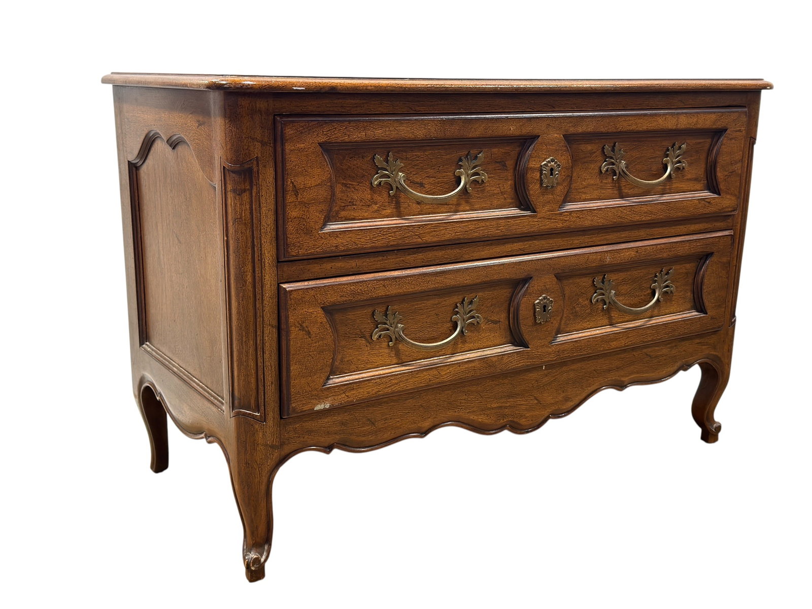 Vintage Mount Airy French Provincial Style 2 Drawer Chest (1 of 10)