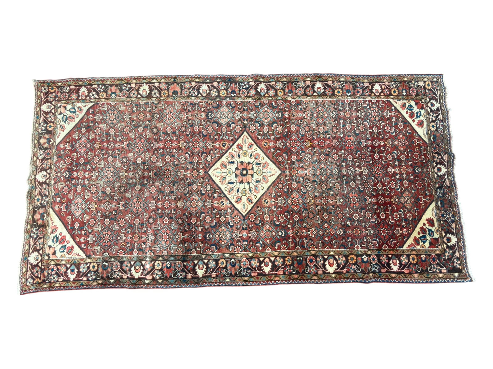 Antique Persian Malayer Wool Area Rug (1 of 5)