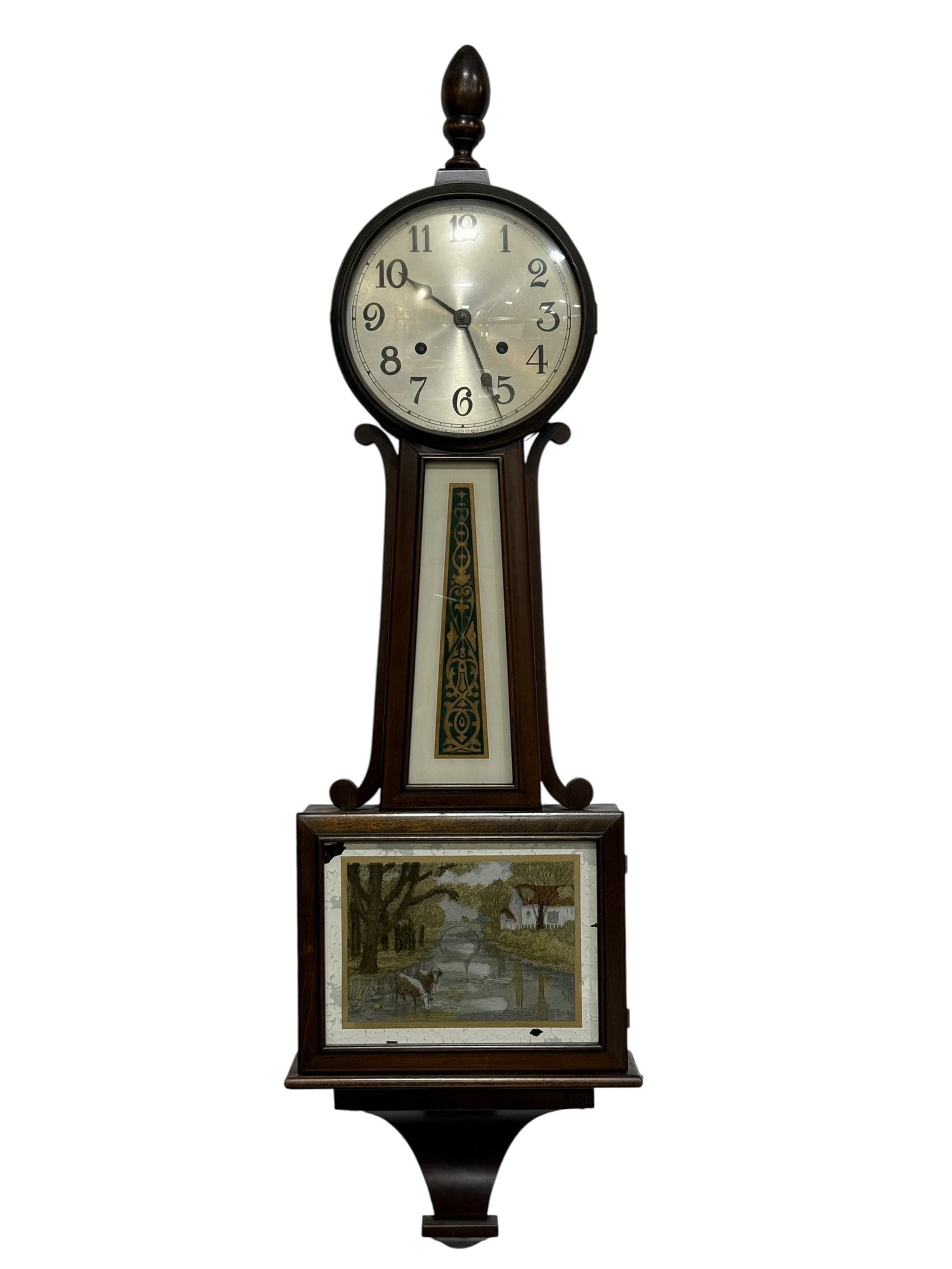 American Mahogany Banjo Wall Clock (1 of 7)