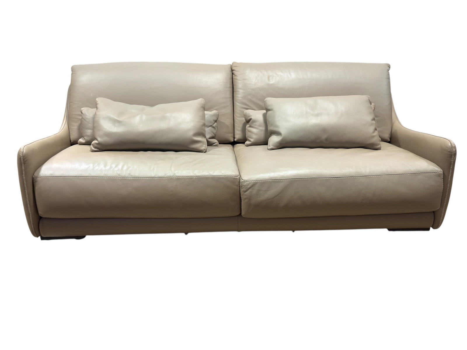 Roche Bobois Contemporary Leather Sofa (1 of 7)