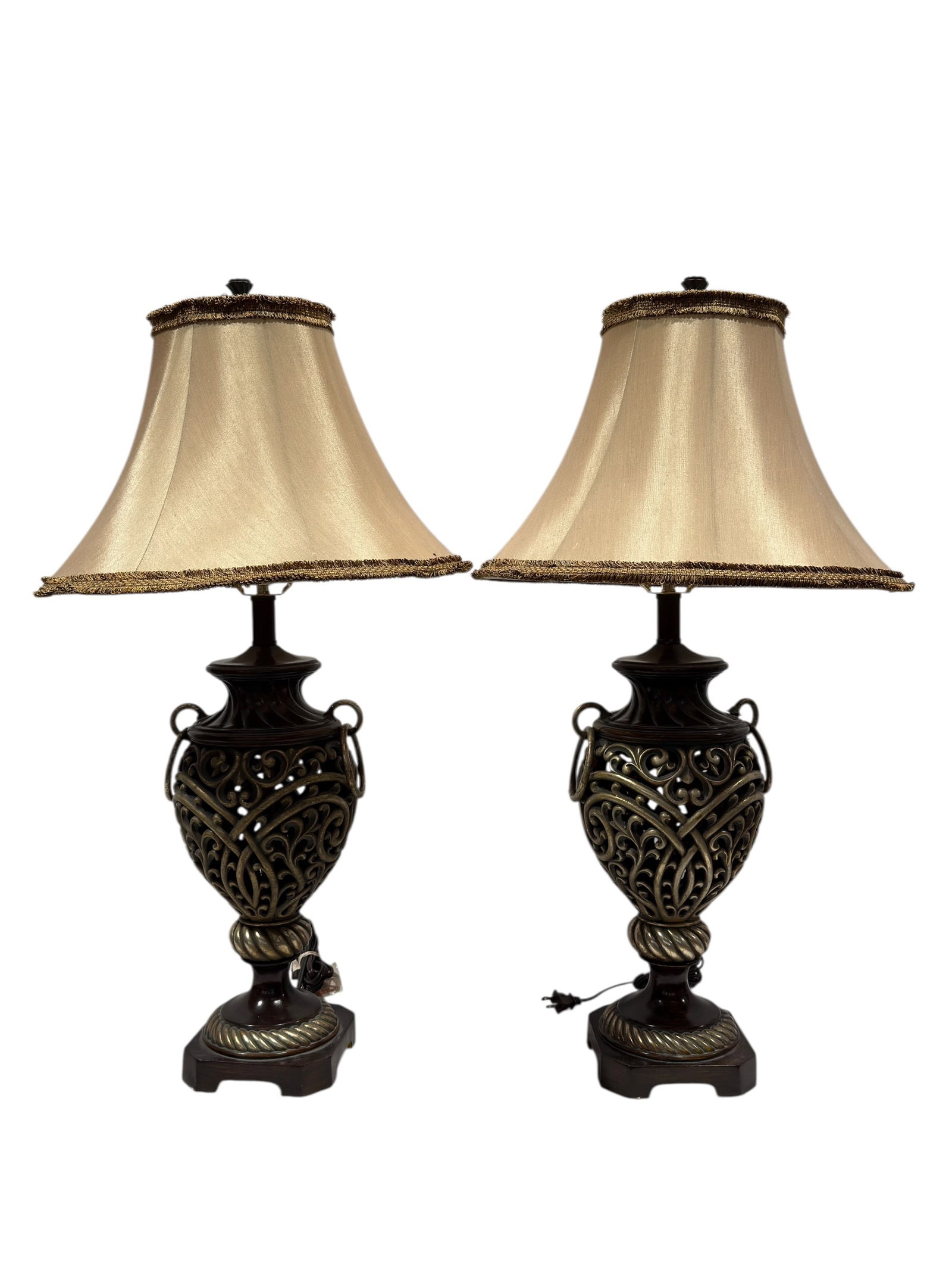 Contemporary Neoclassical Urn-Form Table Lamps, Pair (1 of 10)