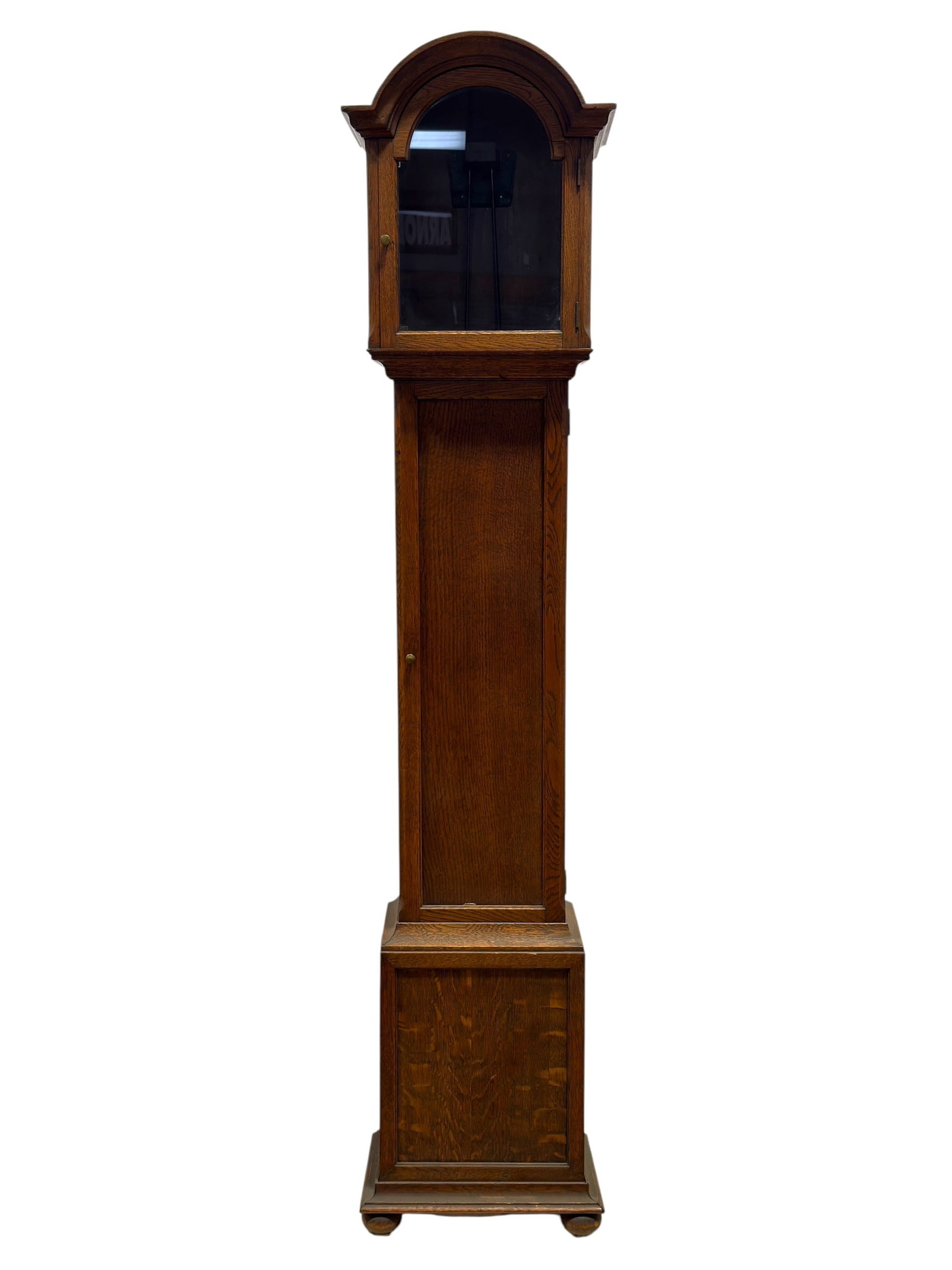 Early 20th Century Oak Grandfather Clock Case (1 of 8)