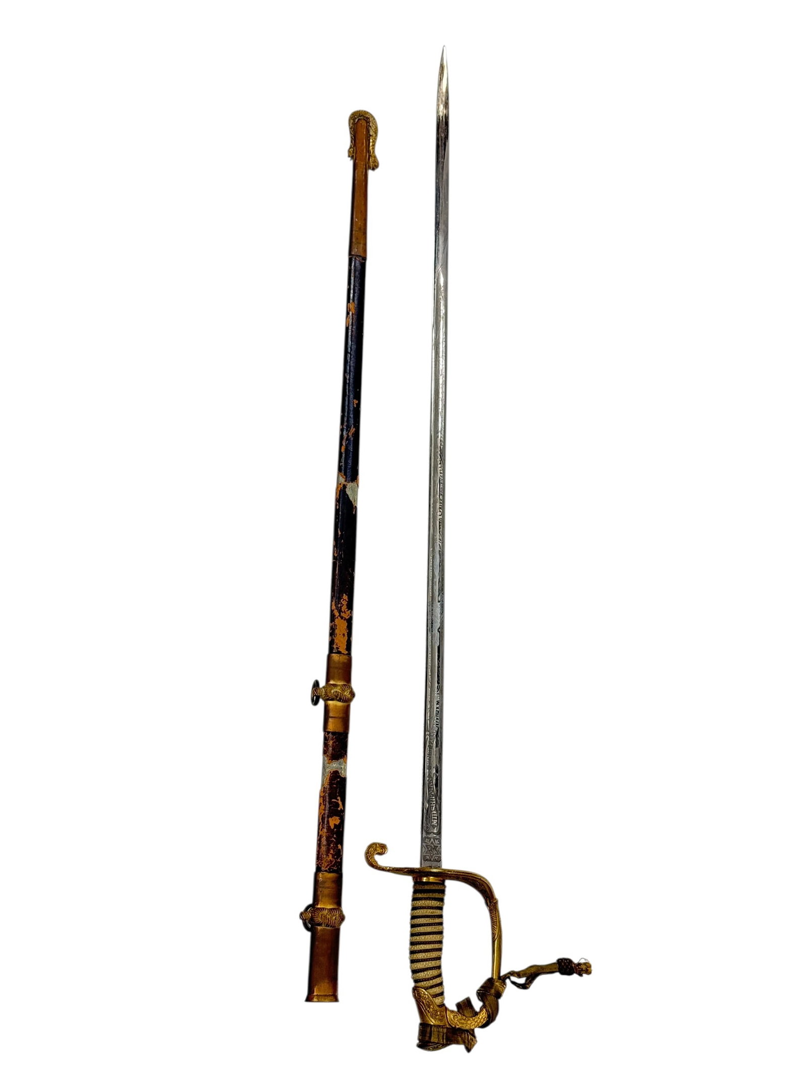 S.N. Meyer Washington, D.C. U.S. Naval Academy Midshipman Presentation Sword, Class of 1922 (1 of 20)