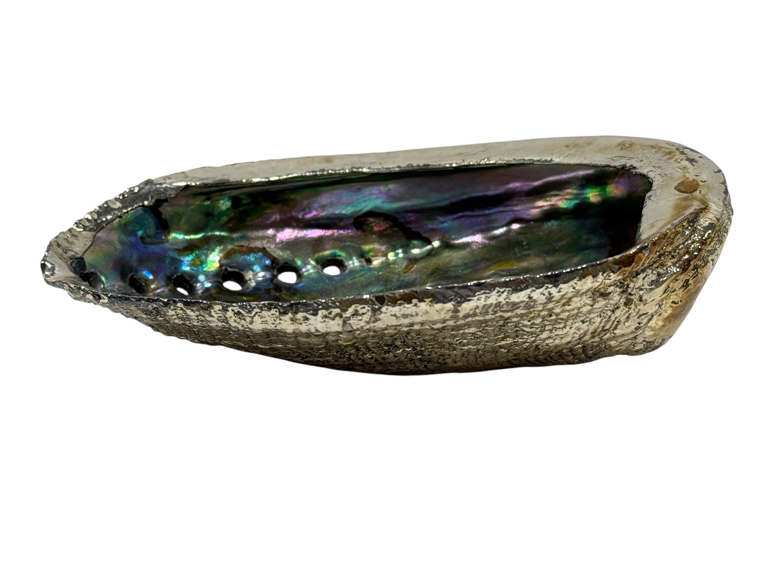 Vintage Buccellati Style Sterling Silver Abalone Shell (1 of 7)