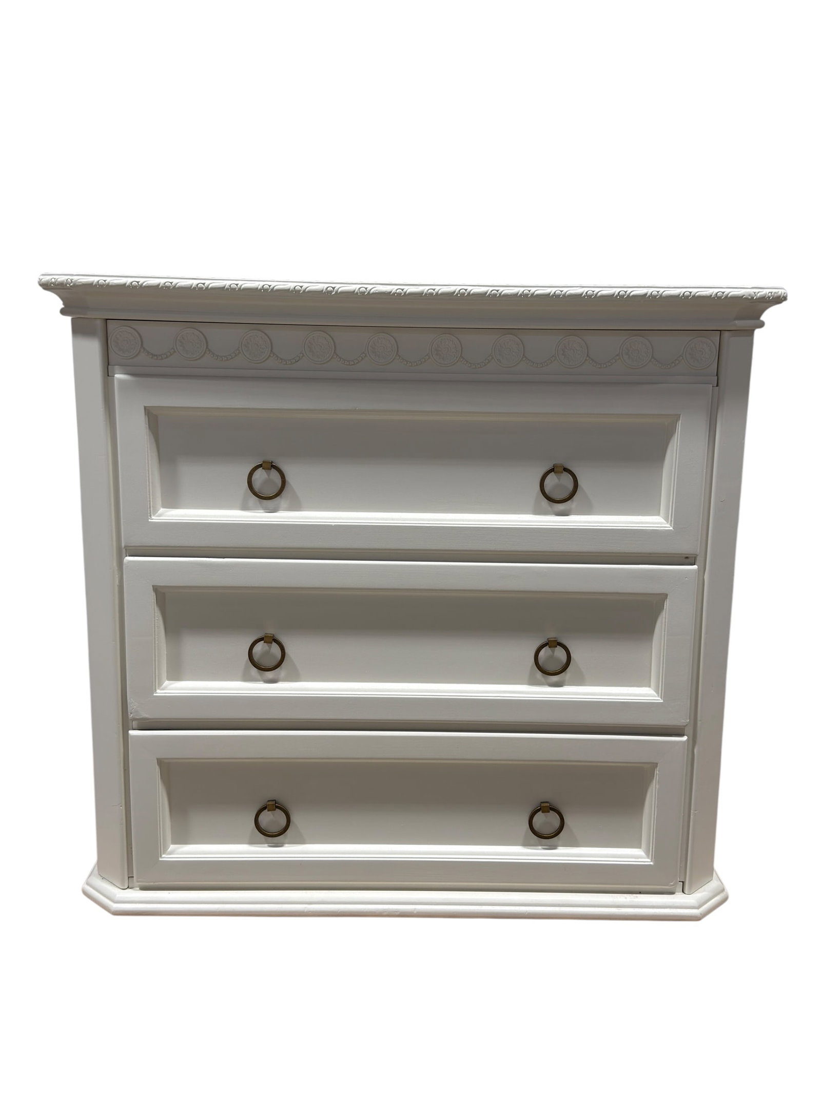 Simply Shabby Chic by Rachel Ashwell White Three-Drawer Chest (1 of 9)