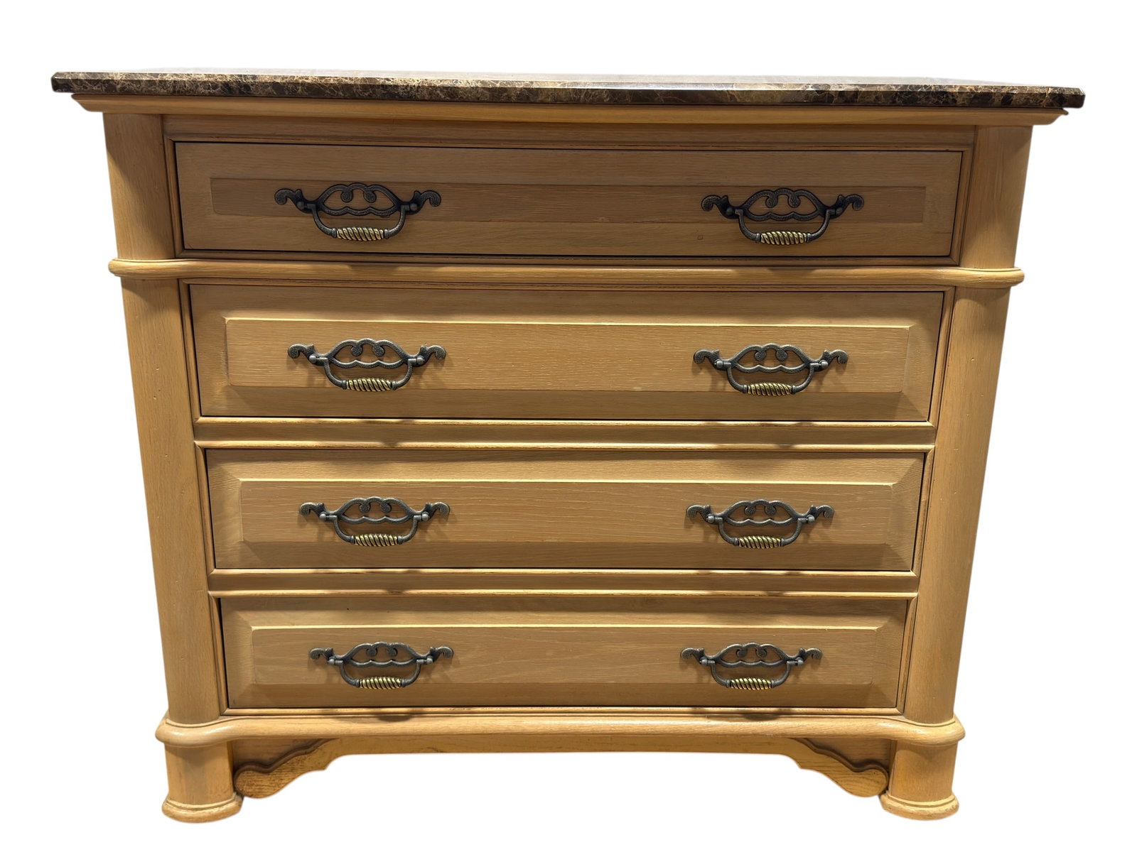 Thomasville Late 20th Century Marble-Top Four-Drawer Chest (1 of 10)