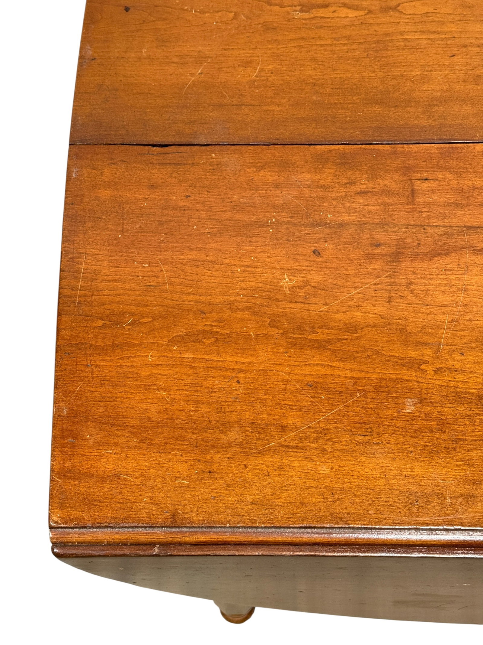Vintage Cherry Drop Leaf Extension Dining Table - 4