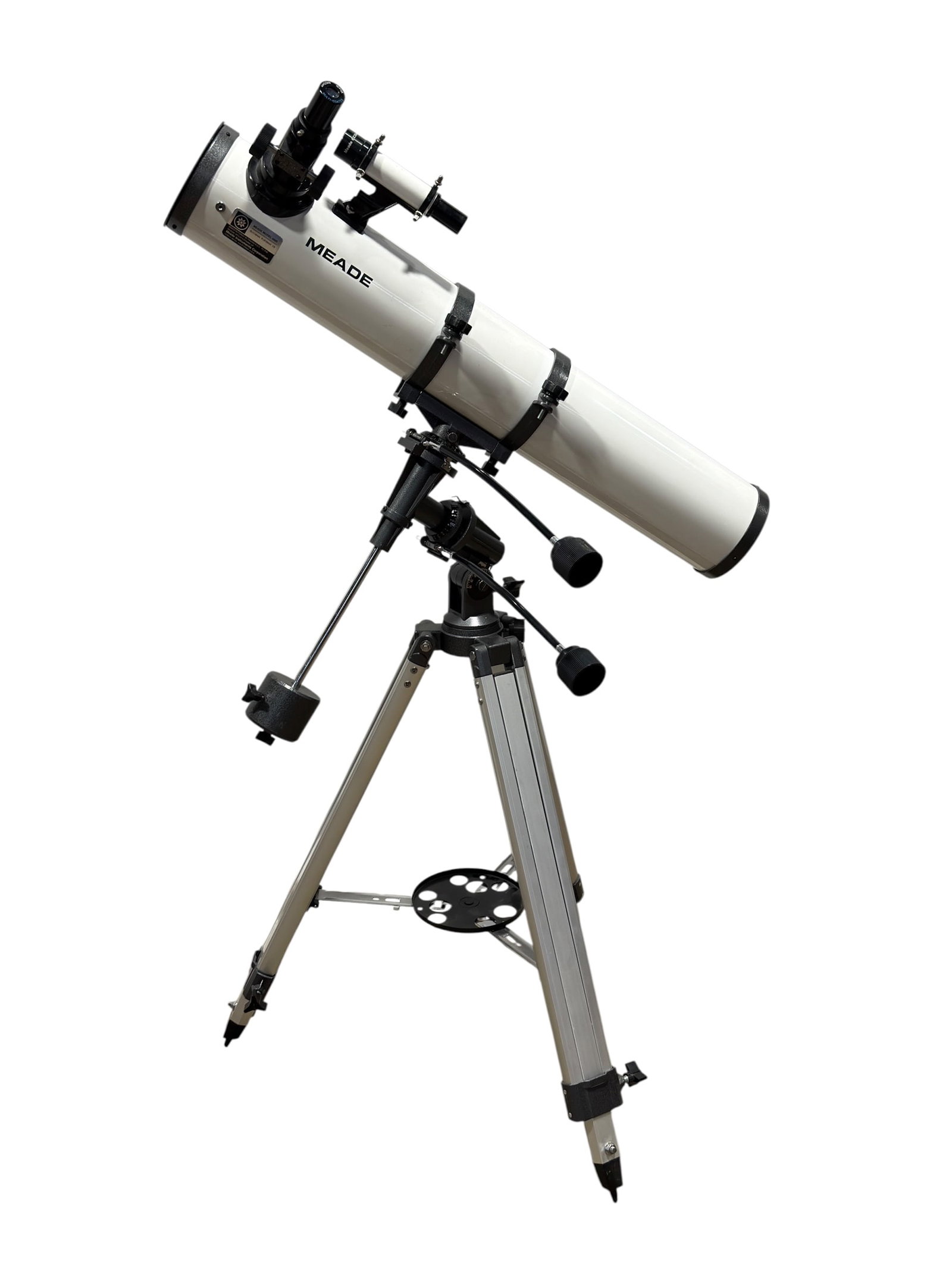 Meade Model 4500 114mm f/8 Equatorial Newtonian Reflecting Telescope w/ Original Box (1 of 11)