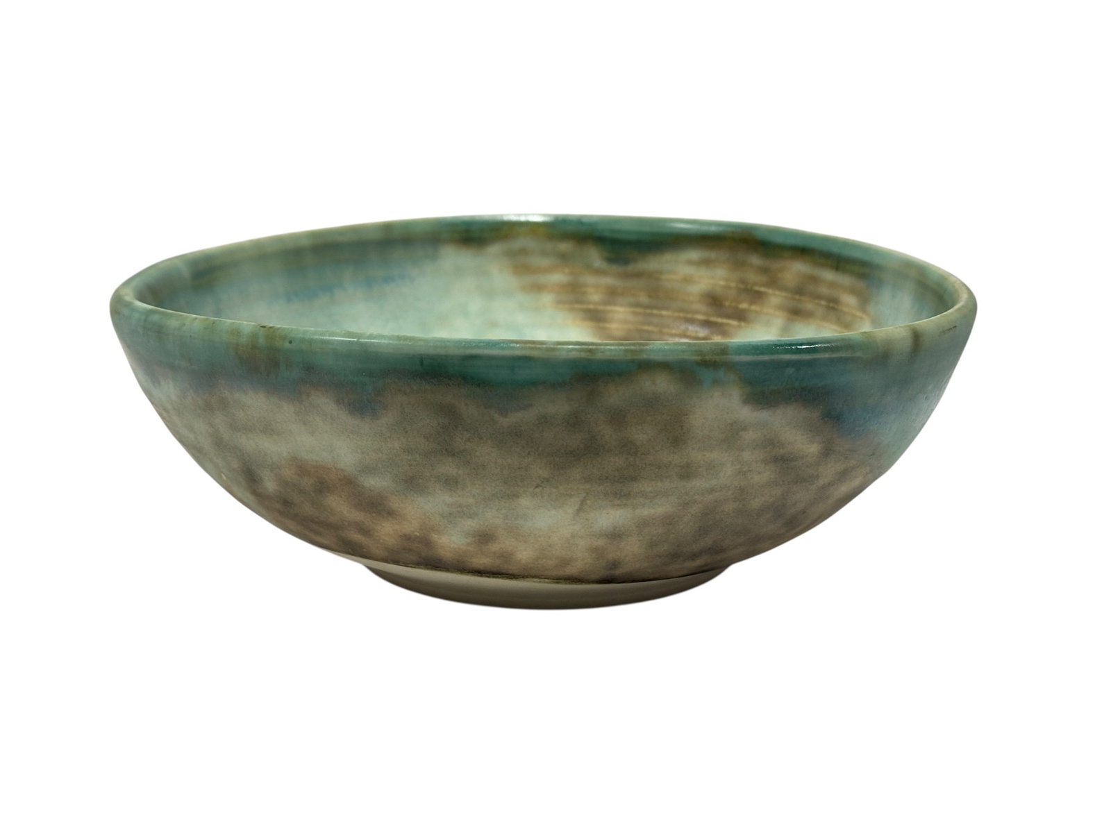 Signed McCarty Mid Century Studio Pottery Wheel Thrown Ceramic Bowl (1 of 6)
