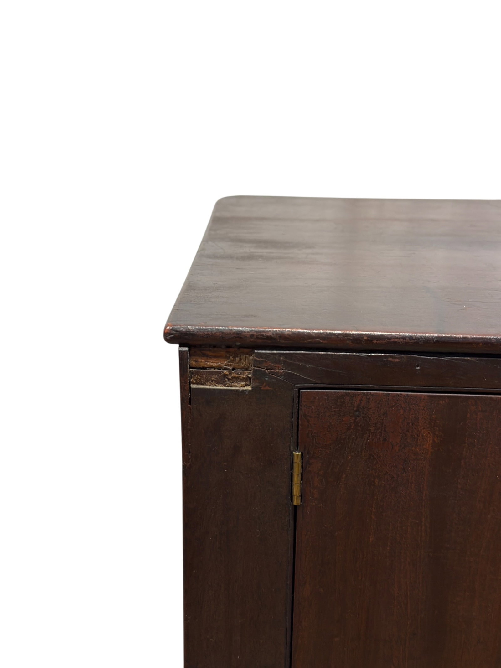 19th Century Mahogany Bedside Commode Cabinet - 4