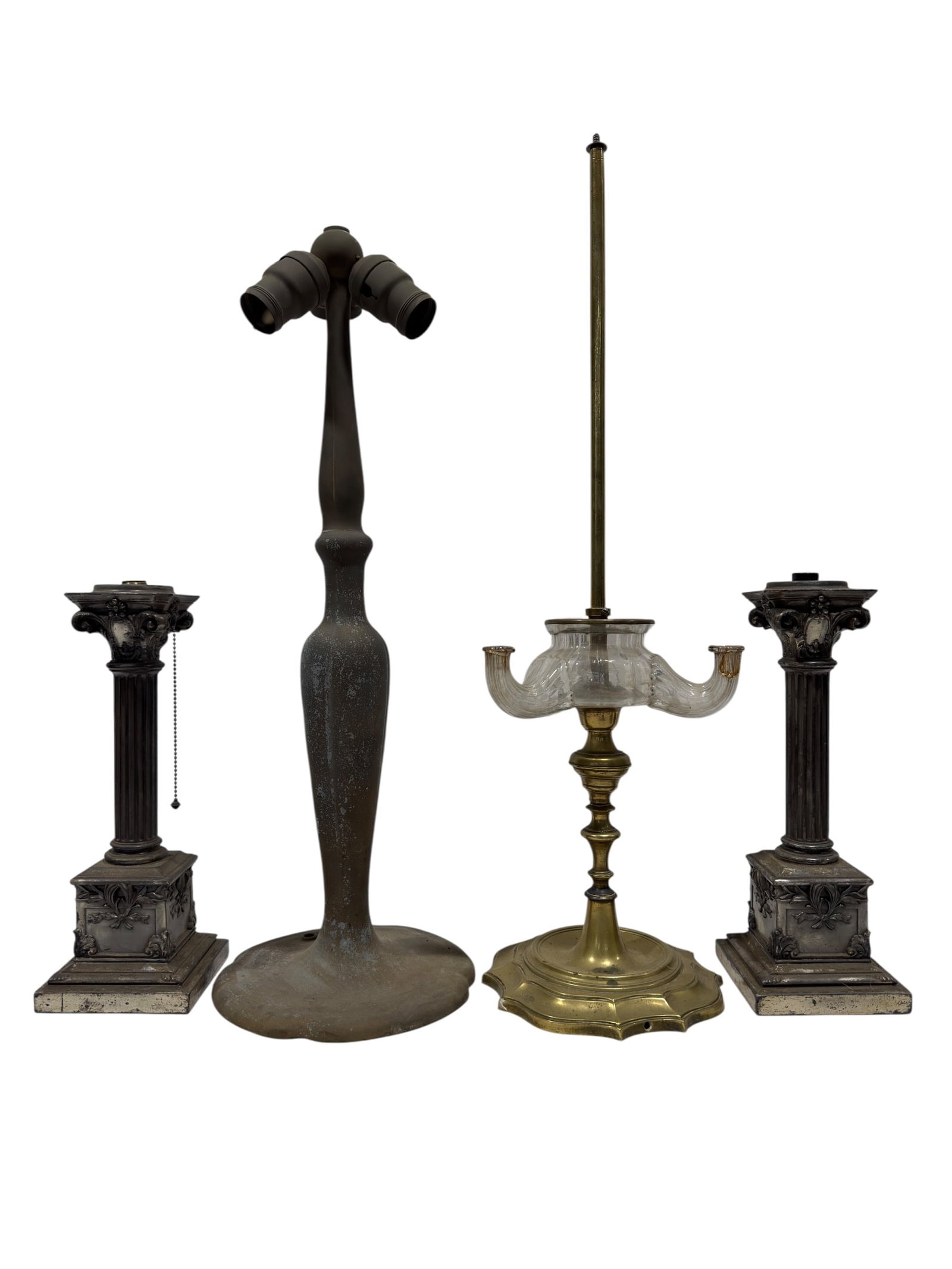 Group of 4 Antique Lamp Bases (1 of 18)