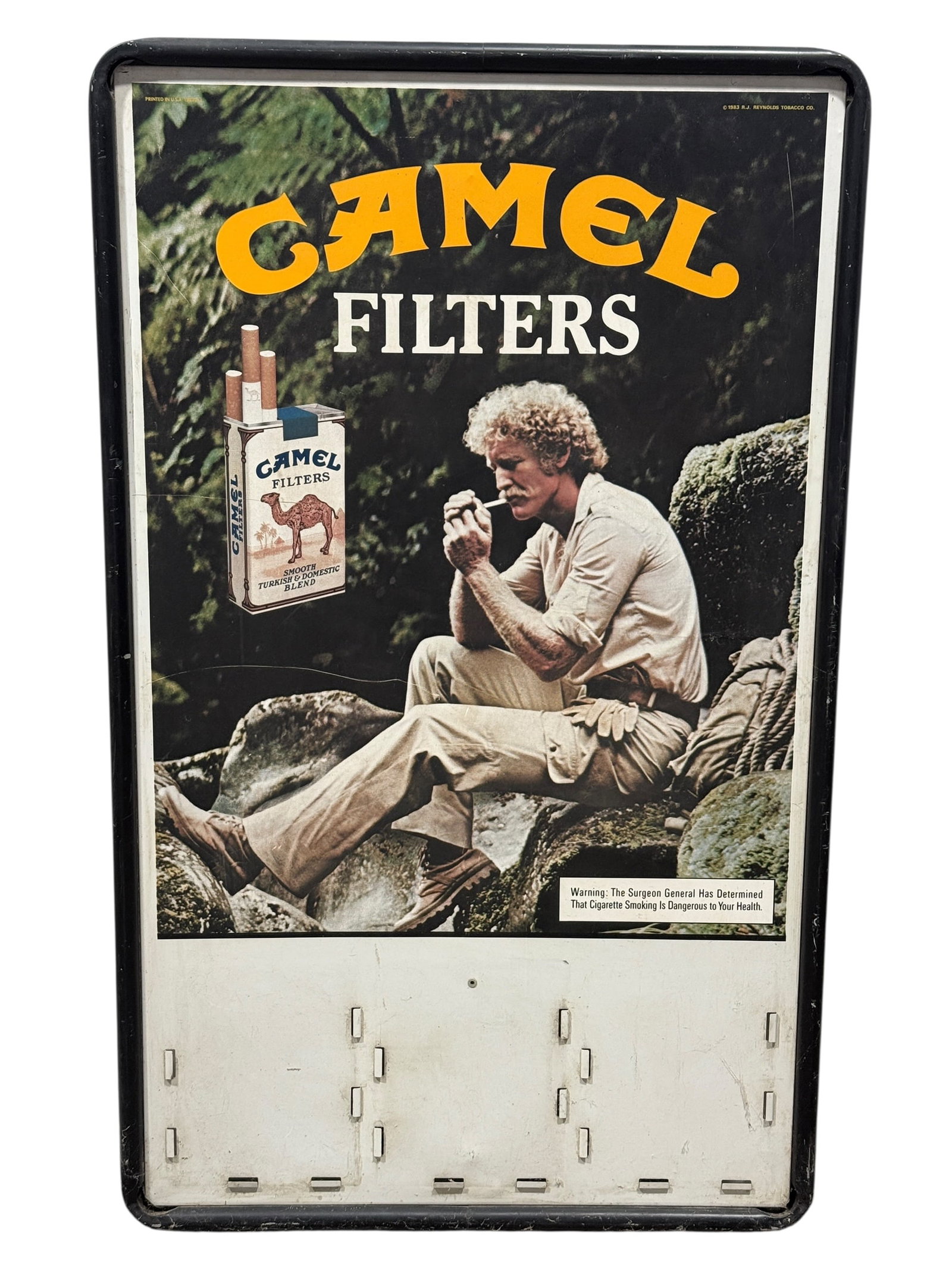 1983 Camel Filters R.J. Reynolds Tobacco Advertising Metal Display (1 of 6)