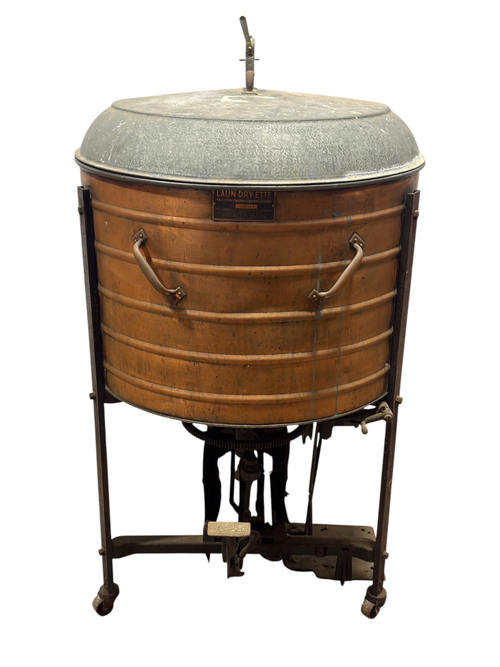 Early 20th Century Laun-Dry-Ette Copper Electric Washing Machine (1 of 14)