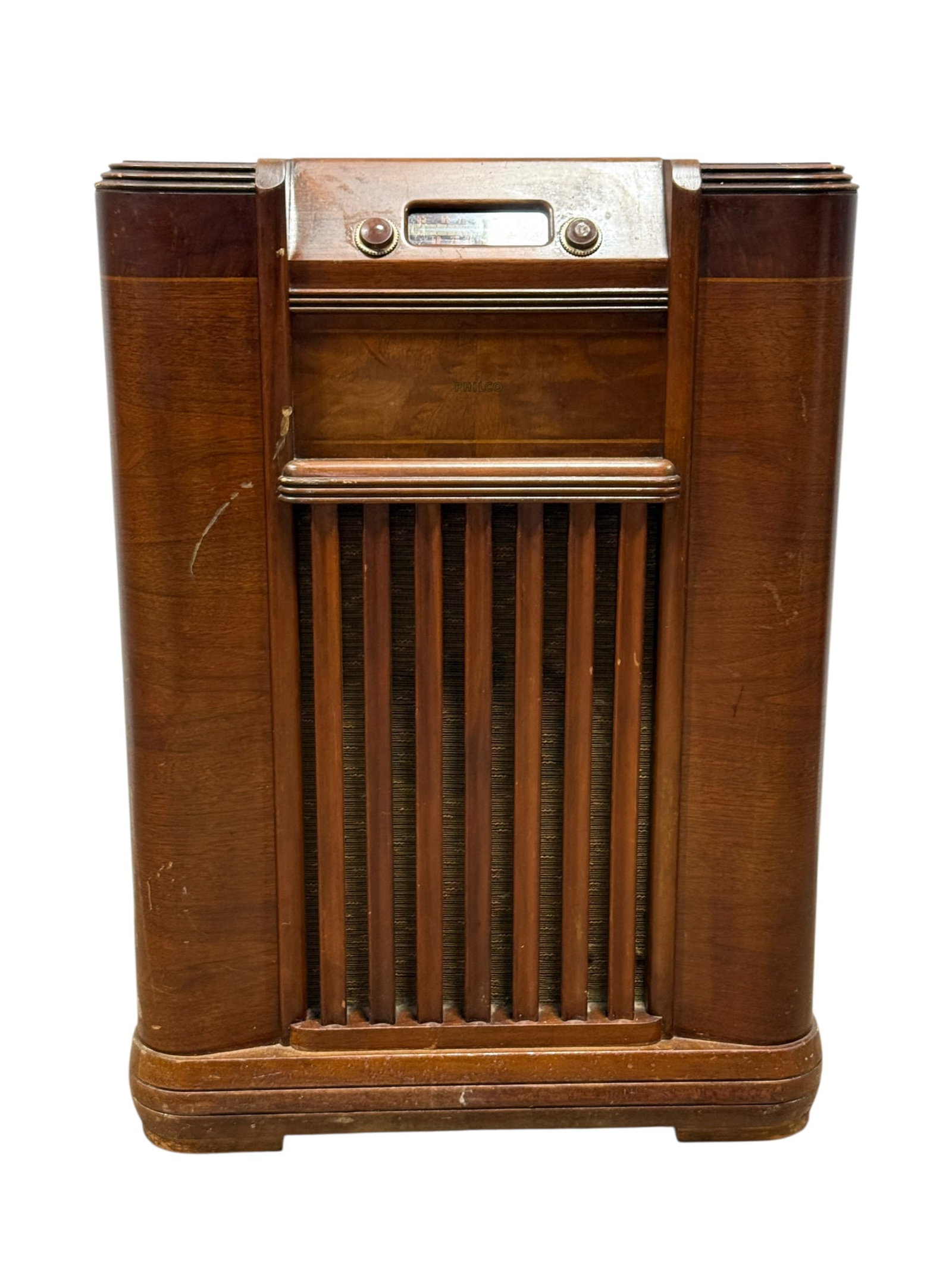 1940s Philco Art Deco Floor Console Tube Radio (1 of 10)