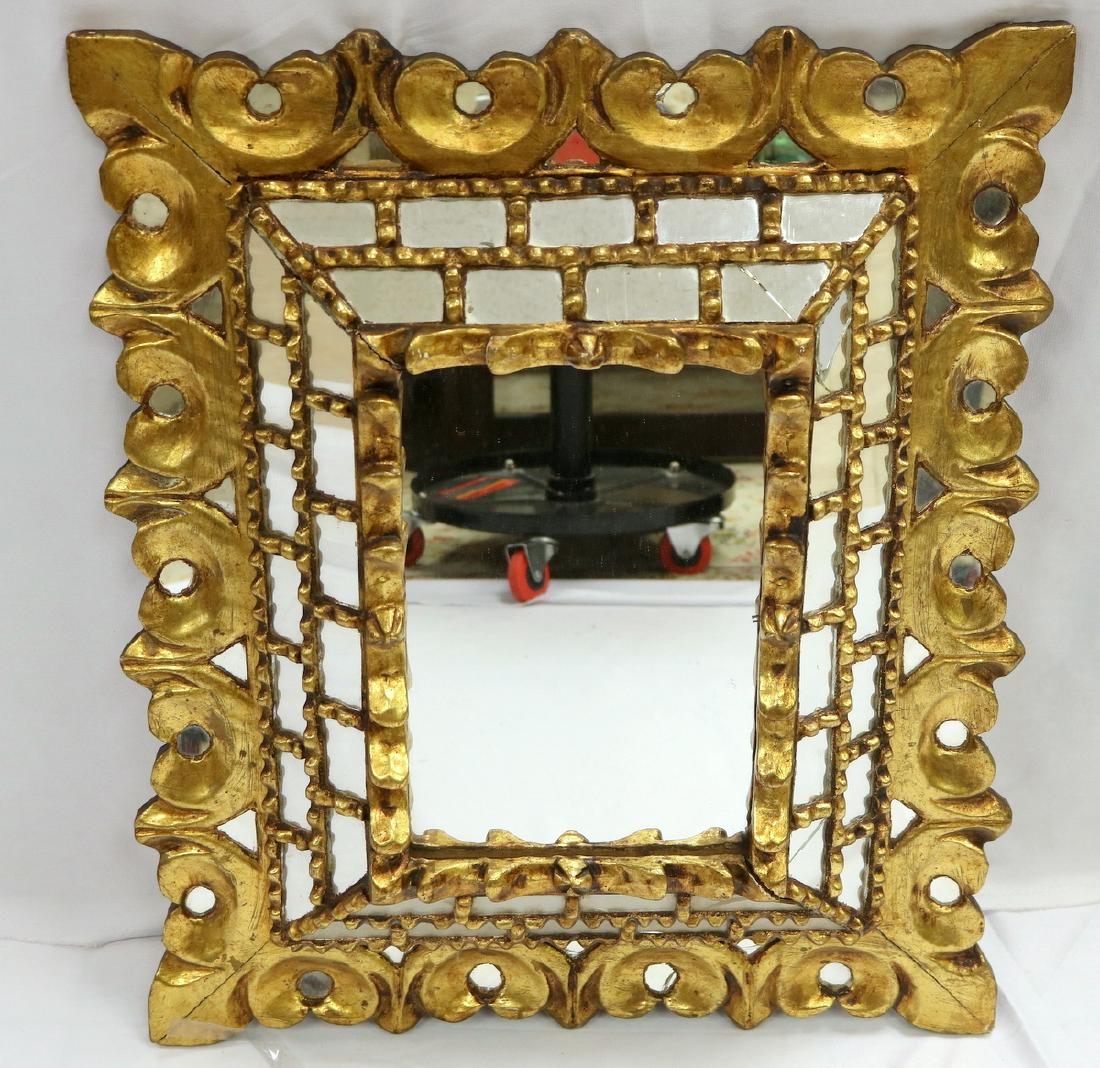 Antique Gilded Wall Mirror (1 of 4)