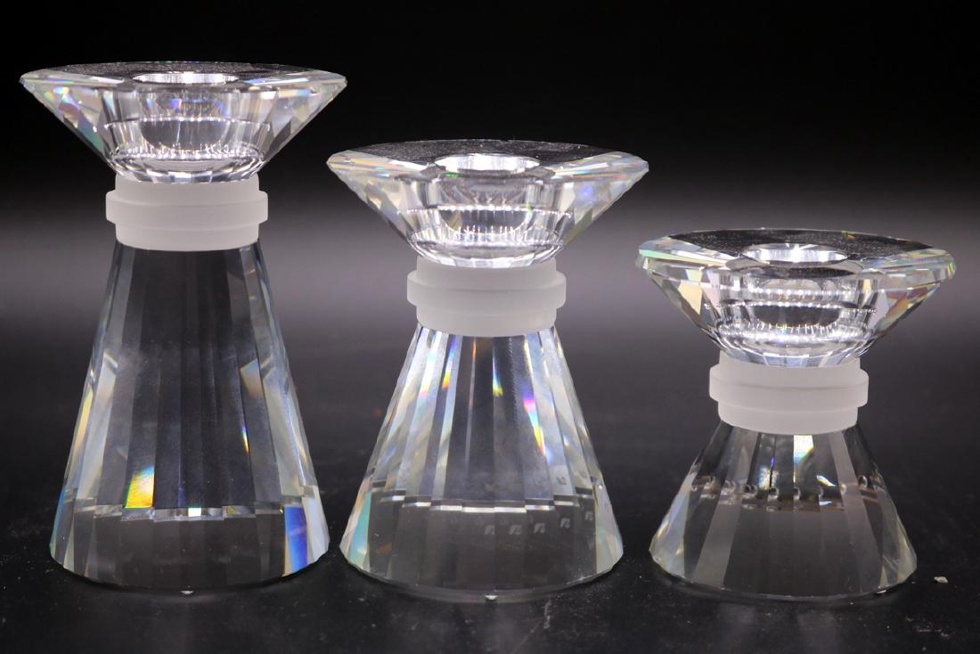 Swarovski Crystal Graduating Candle Holders (1 of 5)