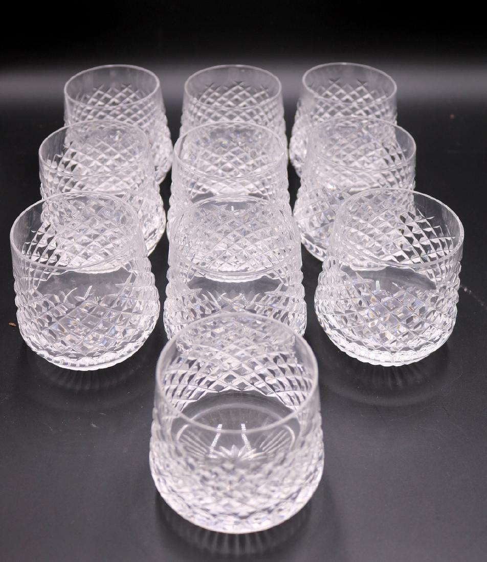 10 Pc. Waterford "Alana" Crystal Roly Poly's (1 of 4)