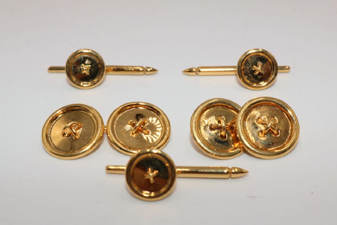 Vintage Tiffany & Co. Vermeil Sterling Stud Set (1 of 5)