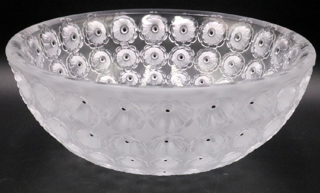 Lalique "Nemours" Crystal Bowl (1 of 4)