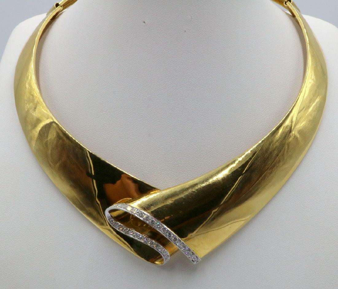 Scavia 18Kt YG Diamond Choker (1 of 5)