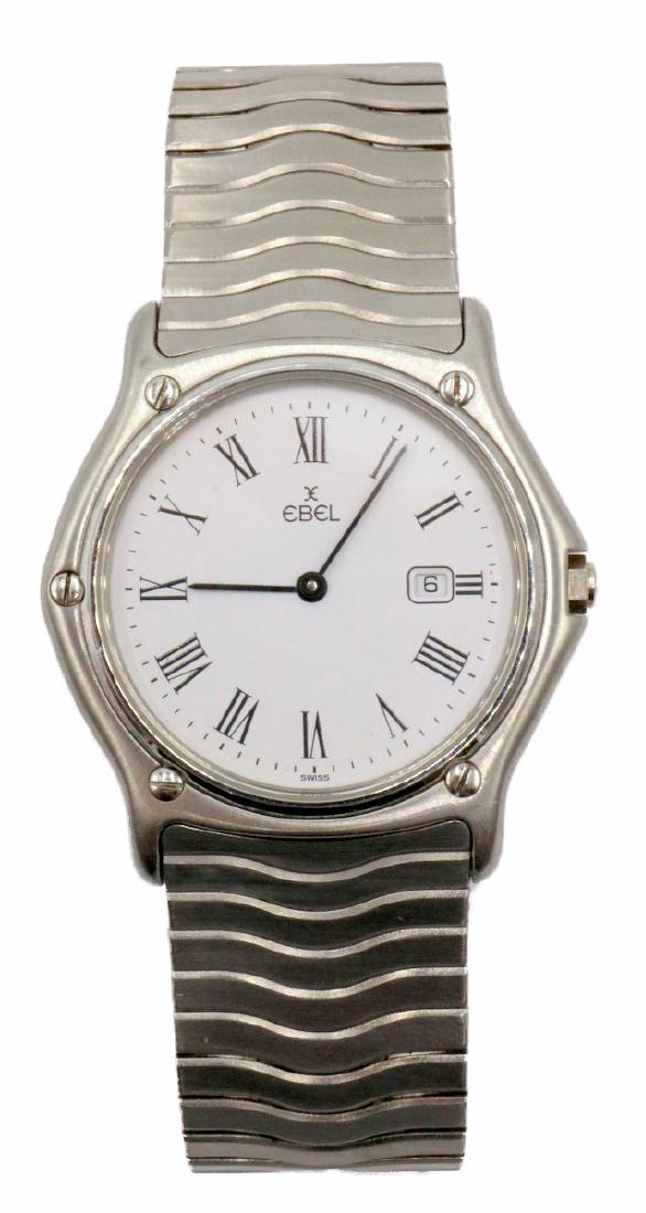 Ebel Classic Sport Wave Stainless Steel Men's Watch (1 of 4)