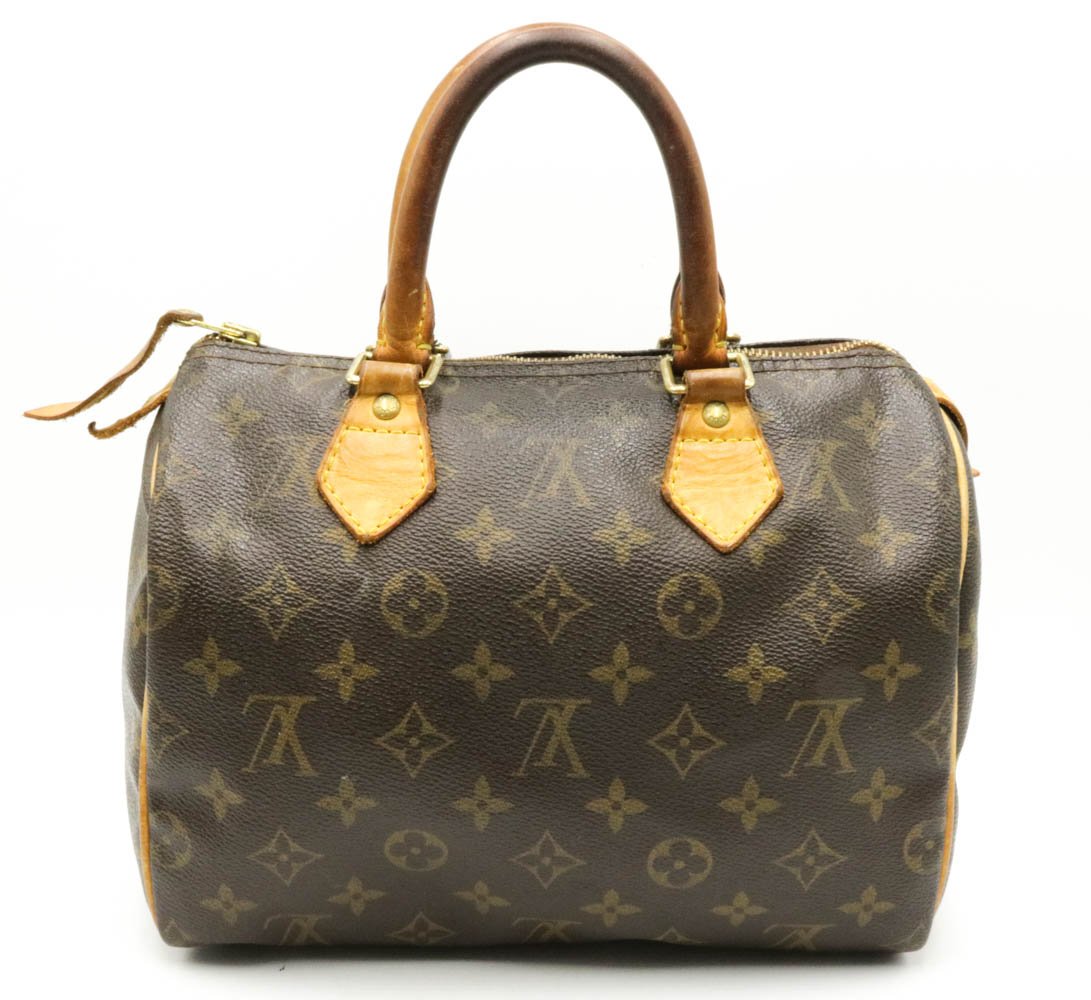 Louis Vuitton "Speedy 25" Monogram Canvas Hand Bag (1 of 4)