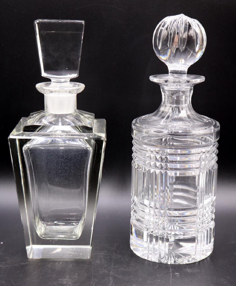 Two Crystal Decanters (1 of 4)