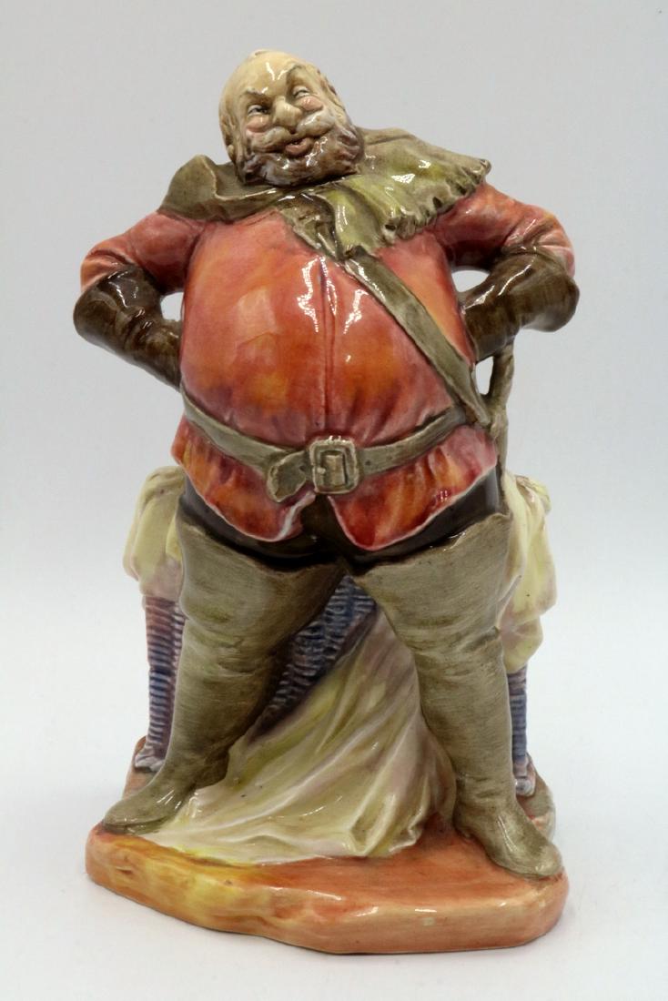 Royal Doulton "Falstaff" Porcelain Figure (1 of 3)