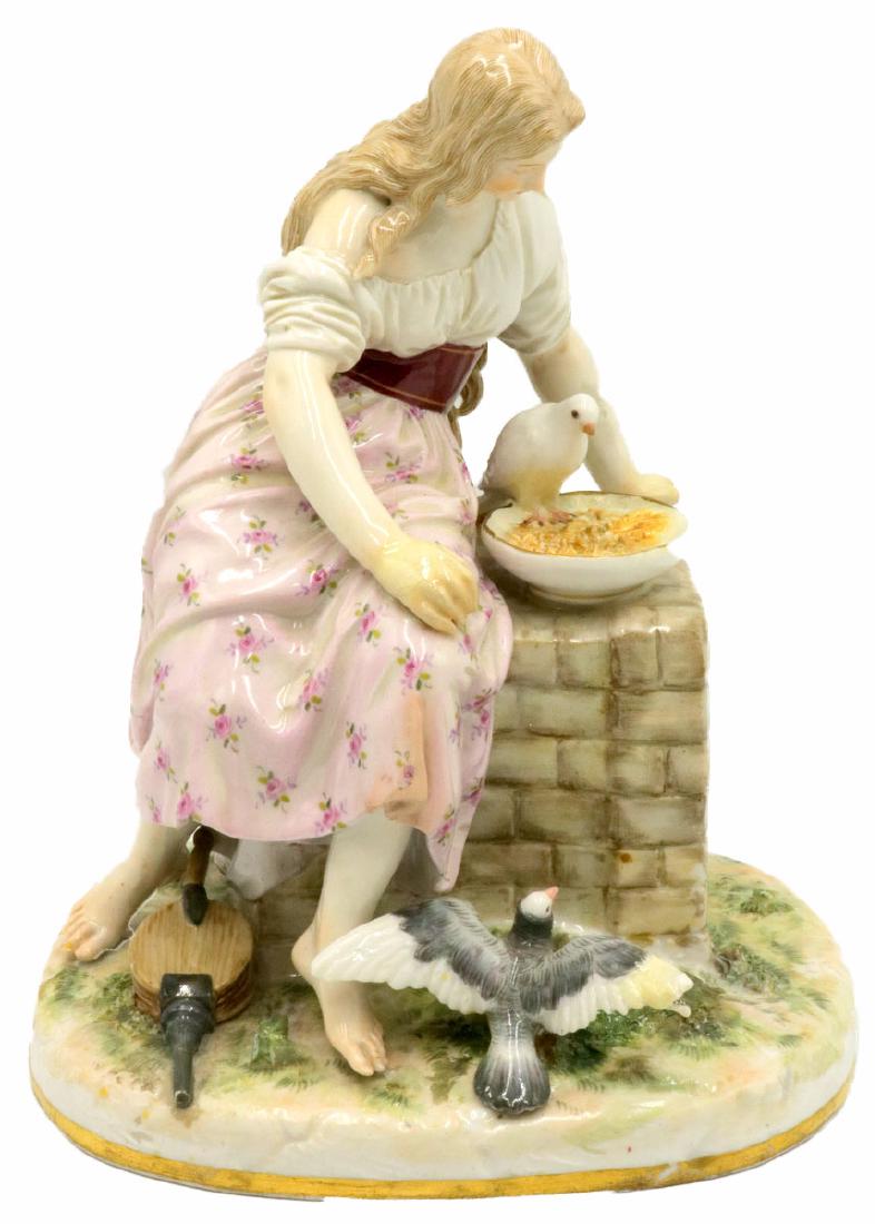 Antique Meissen Hand Painted Porcelain Group (1 of 9)