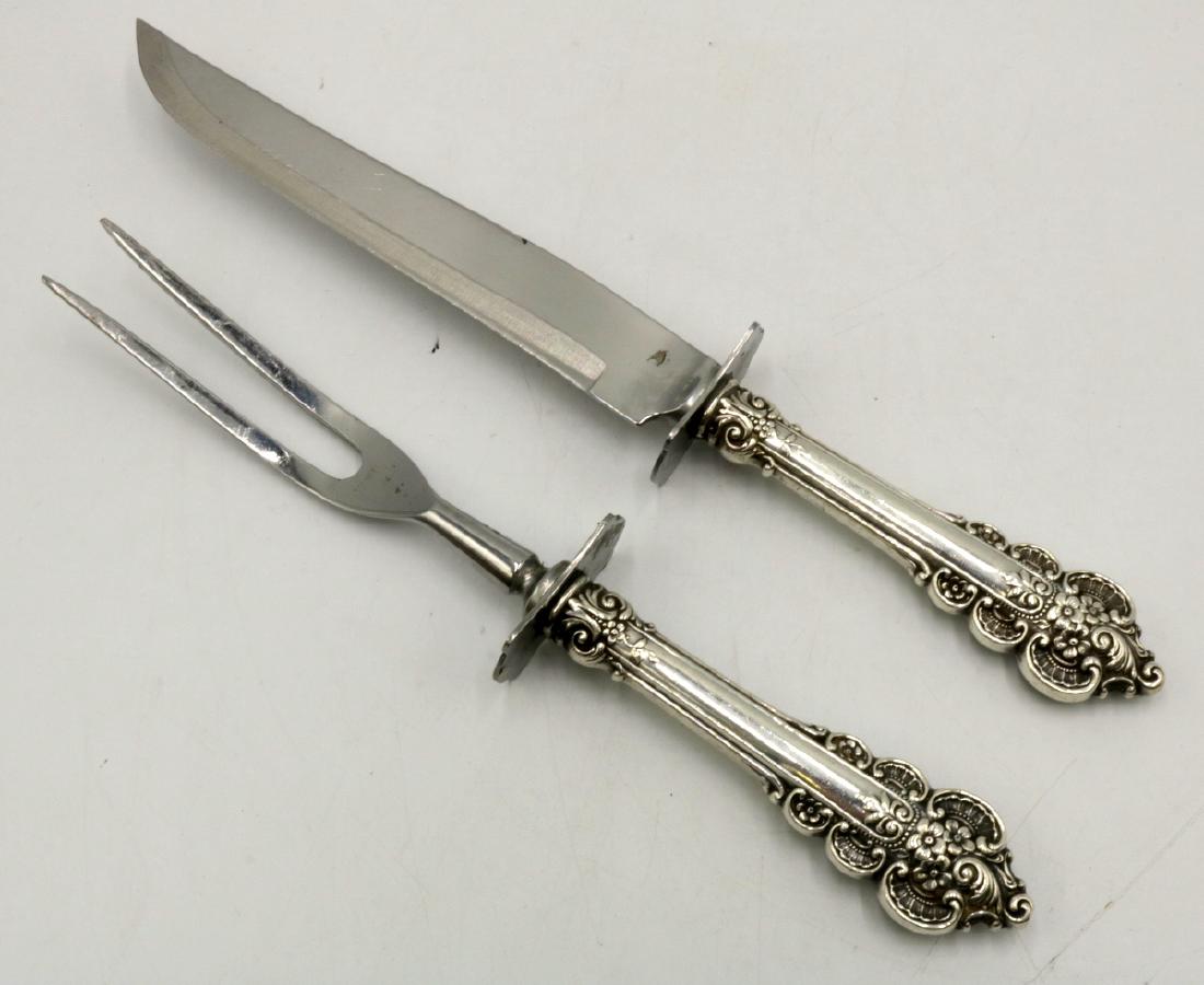Whiting Sterling Meat Carving Set (1 of 3)