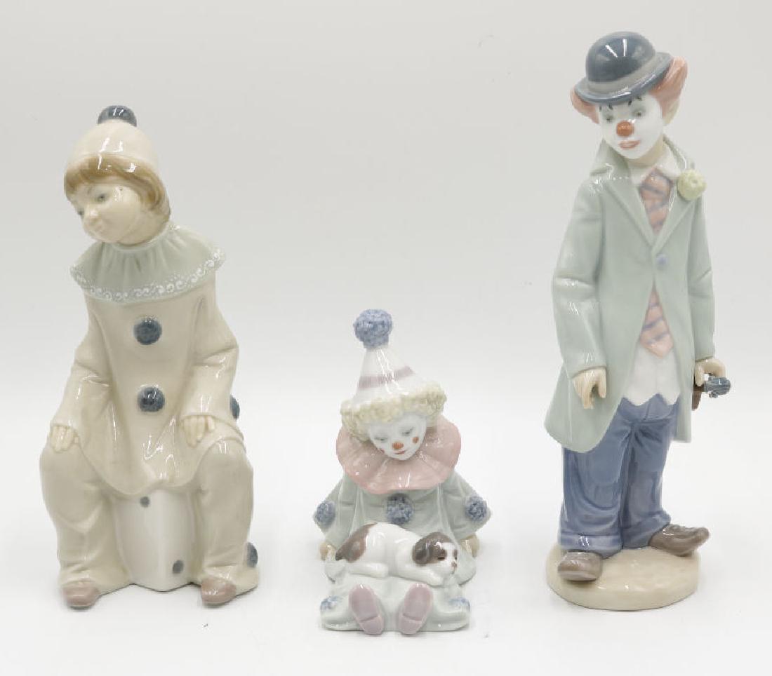 3 Pc. Lladro Clown Porcelain Group (1 of 5)