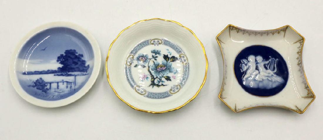 3 Pc. Royal Copenhagen & Limoges Porcelain Nut Dishes (1 of 4)