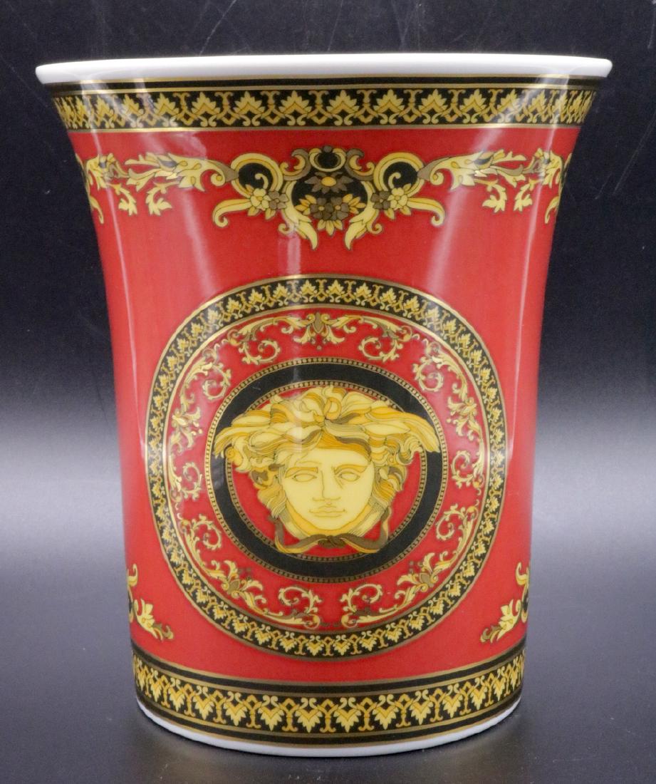 Rosenthal Versace "Medusa" Porcelain Vase (1 of 5)