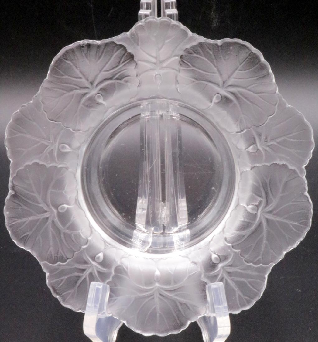 Lalique "Honfleur" Crystal Ashtray (1 of 3)