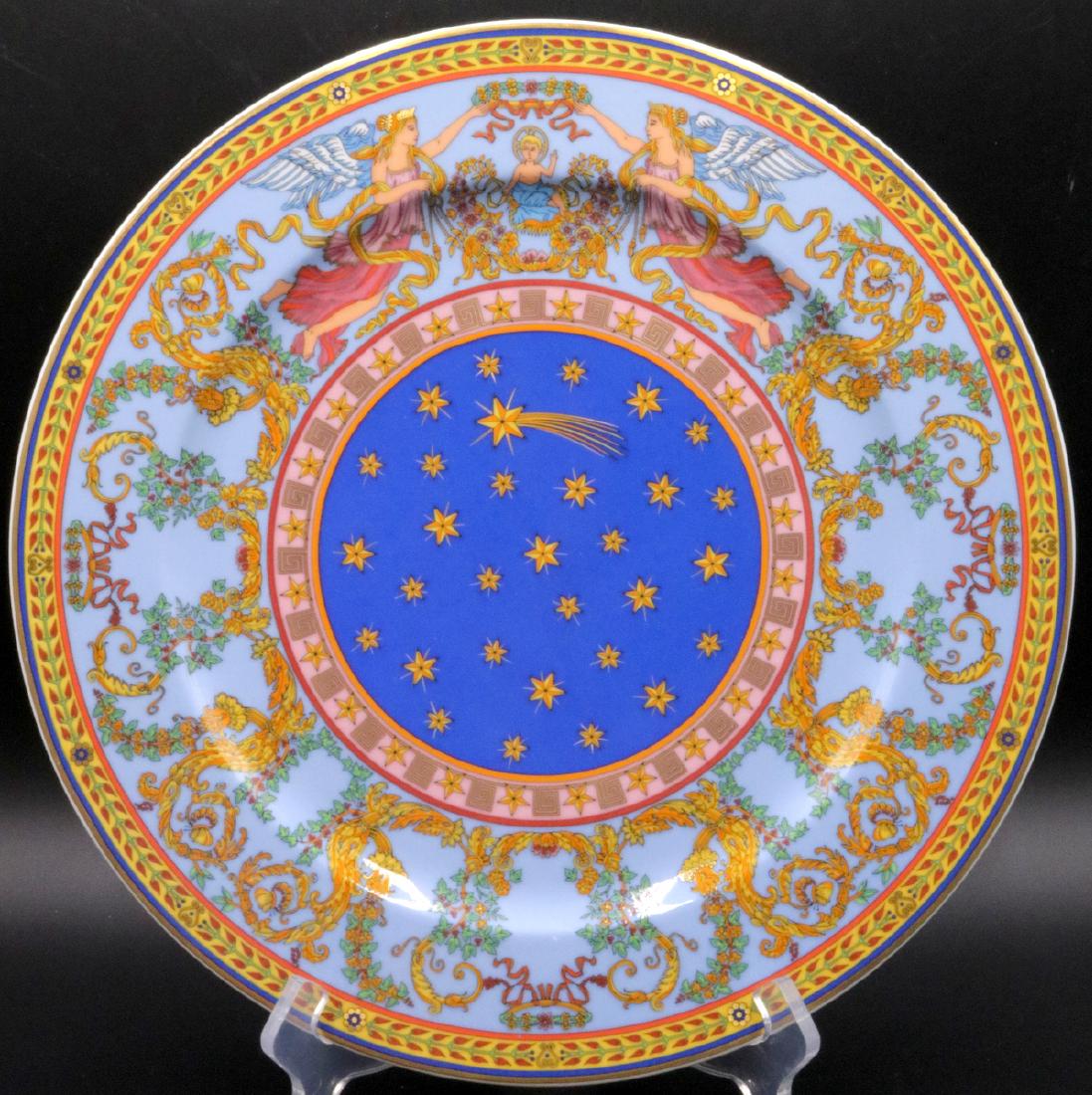 Rosenthal Versace "Nativite 1997" Porcelain Charger (1 of 6)