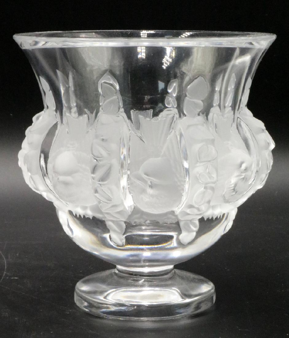 Lalique "Dampierre" Crystal Vase (1 of 3)