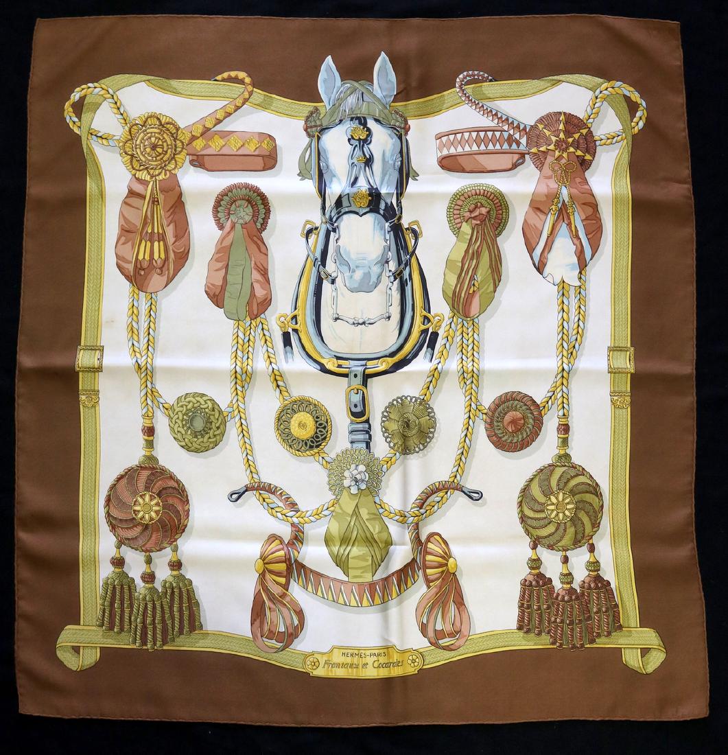 Hermes 100% Silk Scarf (1 of 5)