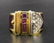 La Nouvelle Bague 18Kt YG Diamond & Enamel Ring
